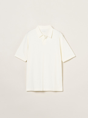 Men's powderycotton skipper polo 詳細画像