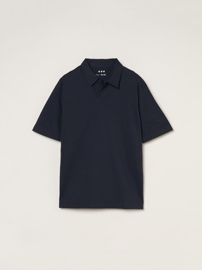 Men's powdery cotton skipper polo 詳細画像