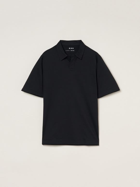 Men's powdery cotton skipper polo