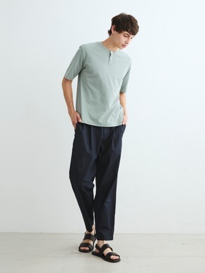 Men's powdery cotton s/s henley 詳細画像