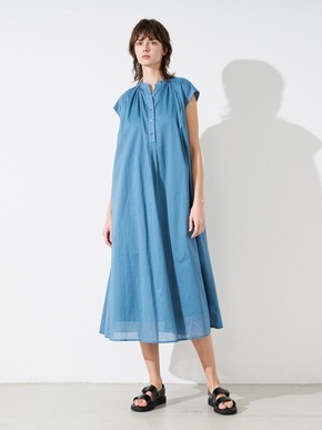 Cotton loan tuck dress 詳細画像