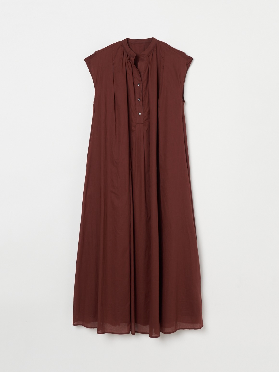 Cotton loan tuck dress|スリードッツ オフィシャルオンラインショップ