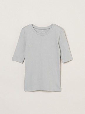 Fundation cotton half sleeve T 詳細画像