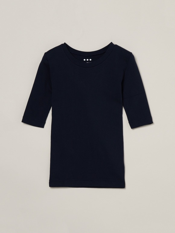 Fundation cotton half sleeve T