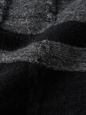 Men's centripetal knitting robe 詳細画像