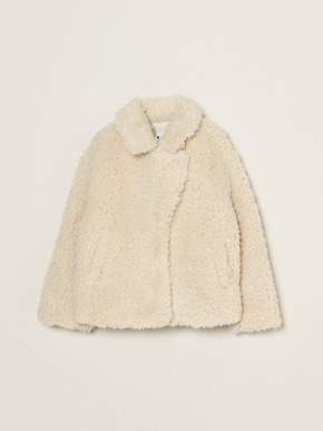 ecopel fur short coat 詳細画像