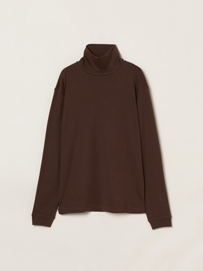 Men's brushed rib l/s turtle neck 詳細画像