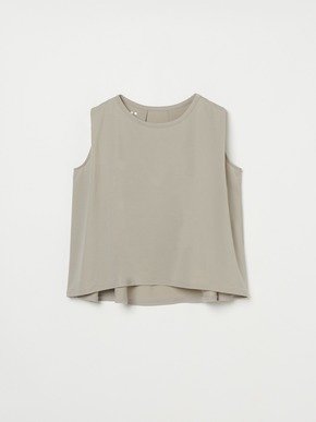 Stretch nylon tuck sleeve tee 詳細画像