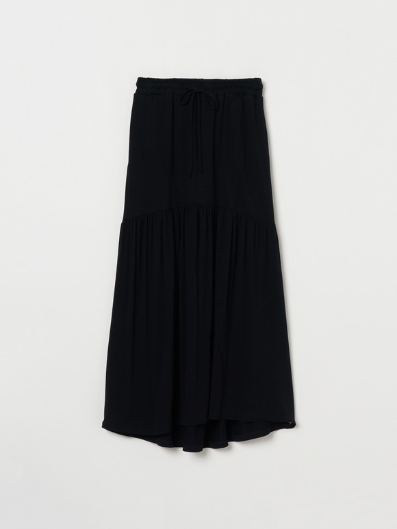 Travel line high low skirt