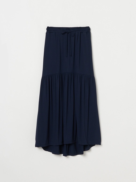 Travel line high low skirt