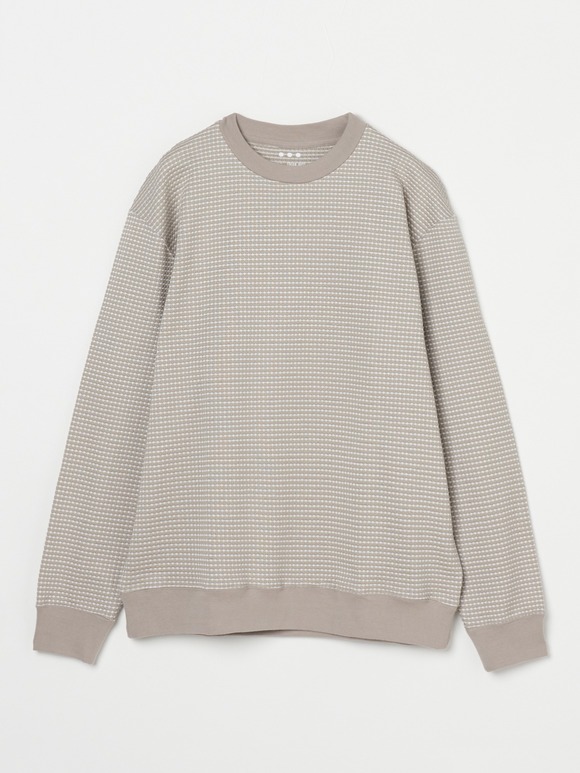 Men's waffle l/s sweat