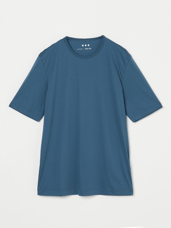 Men's silky paper cotton s/s crew