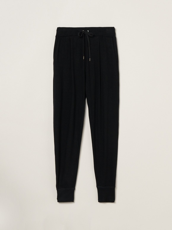 Brushed sweater jogger pant