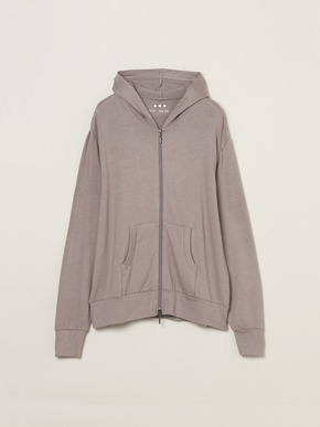 Brushed sweater zip up hoody 詳細画像