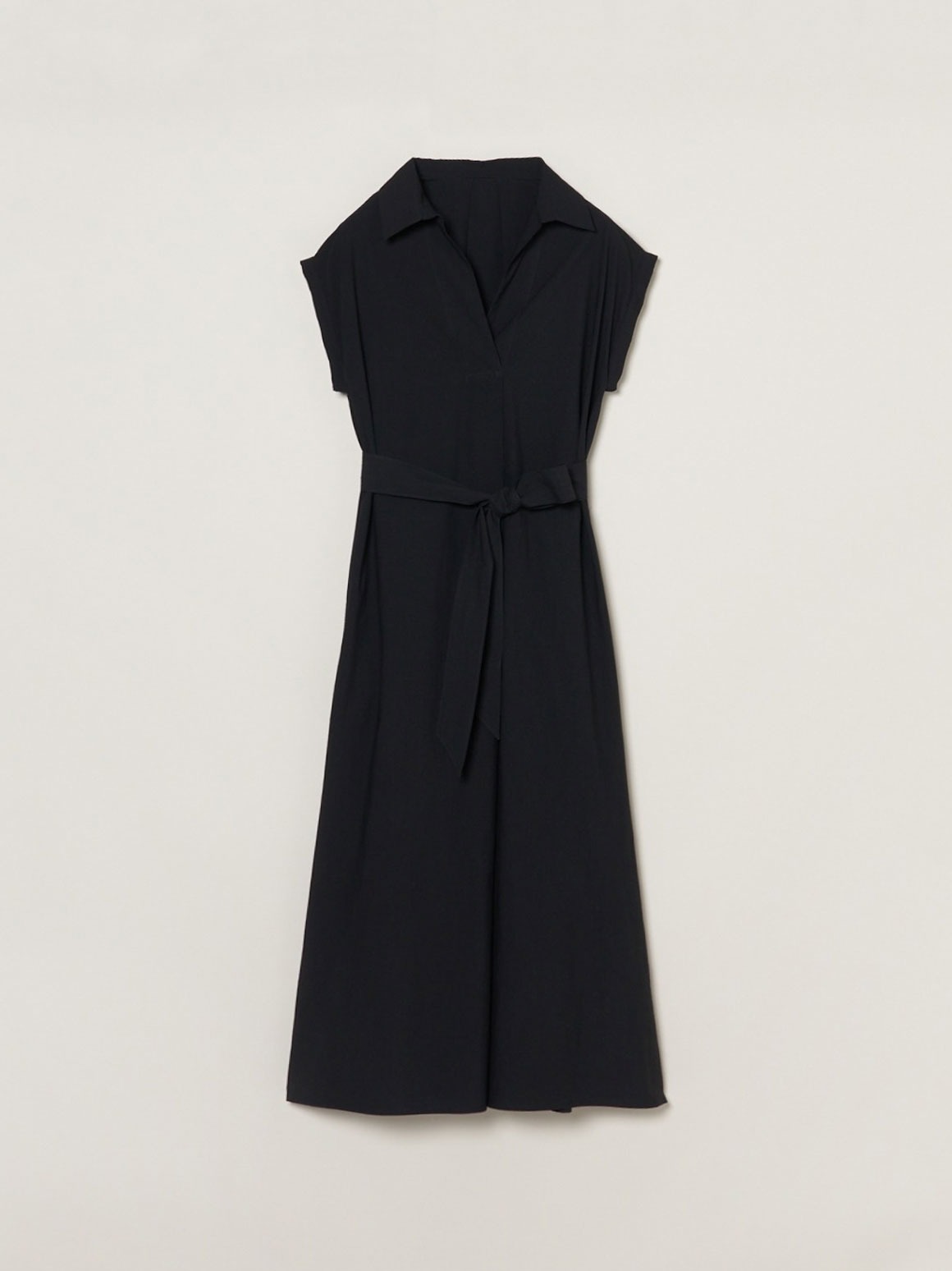 Cotton typewriter ribbon dress｜スリードッツ オフィシャル