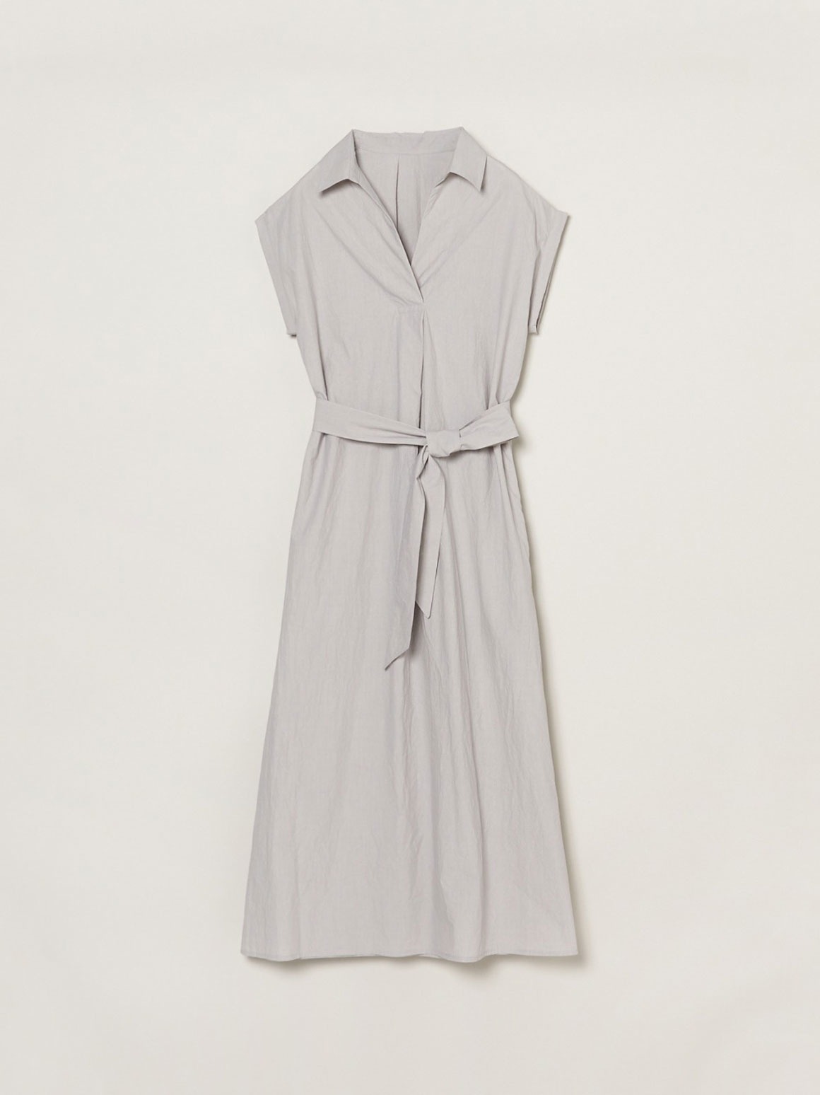 Cotton typewriter ribbon dress｜スリードッツ オフィシャル