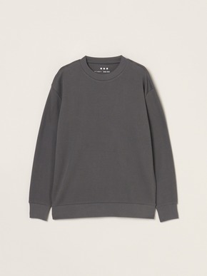 Men's souffle cotton crew neck 詳細画像