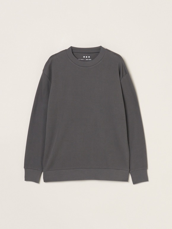 Men's souffle cotton crew neck