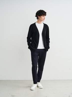 Men's souffle cotton cardigan 詳細画像