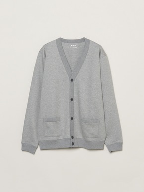 Men's cardboard sweat cardigam 詳細画像