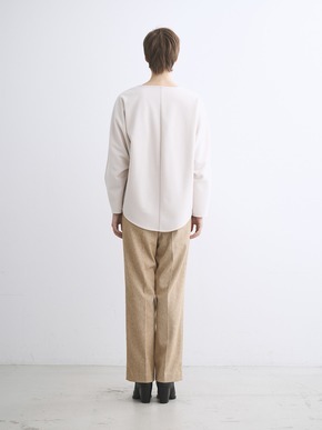 Wooly jersey cocoon pullover 詳細画像