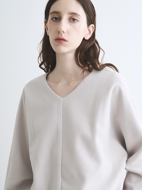 Wooly jersey cocoon pullover 詳細画像