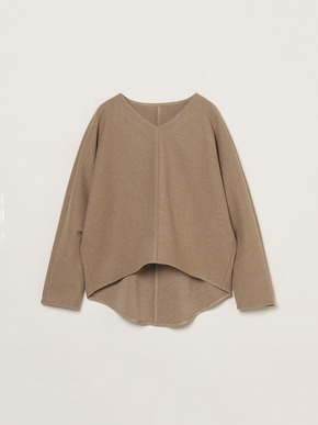 Wooly jersey cocoon pullover 詳細画像
