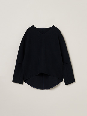 Wooly jersey cocoon pullover 詳細画像