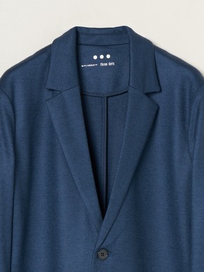 Men's wool pique jersey jacket 詳細画像