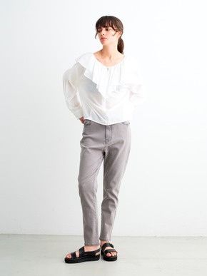 Cotton loan flair collar shirt 詳細画像