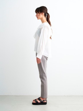 Cotton loan flair collar shirt 詳細画像