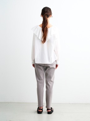 Cotton loan flair collar shirt 詳細画像