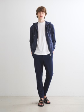 Men's sanded jersey zip hoody 詳細画像