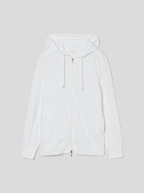 Men's sanded jersey zip hoody 詳細画像