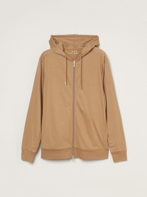 Men's sanded jersey zip hoody 詳細画像
