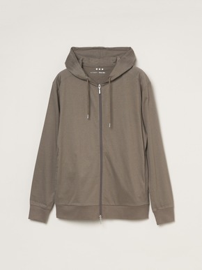 Men's sanded jersey zip hoody 詳細画像