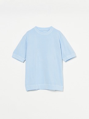 Men's Pigment dye organic cotton s/s crew 詳細画像