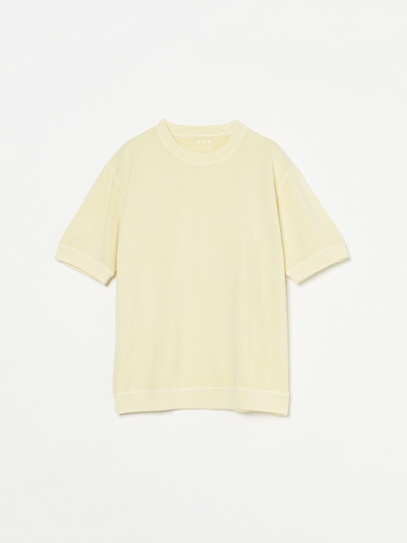 Men's Pigment dye organic cotton s/s crew