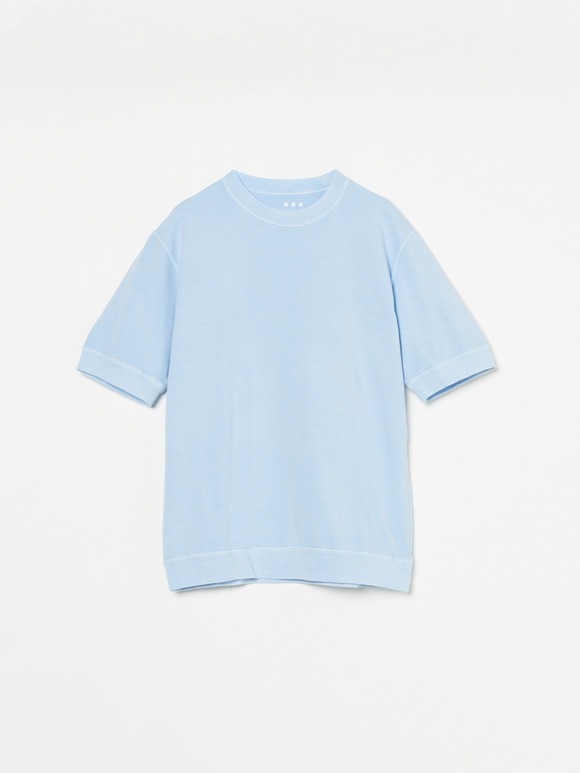 Men's Pigment dye organic cotton s/s crew