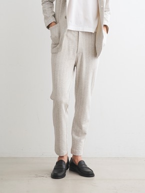 Men's fleece stripe pants 詳細画像