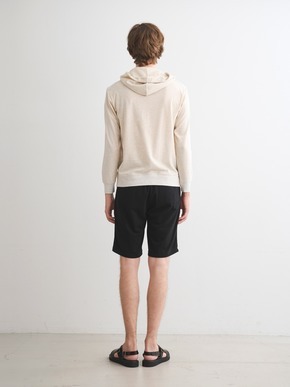 Men's gauze french terry pull hoody 詳細画像