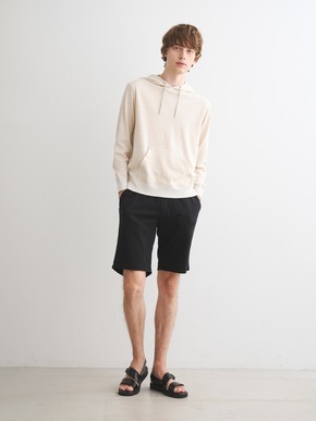 Men's gauze french terry pull hoody 詳細画像