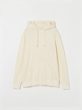 Men's gauze french terry pull hoody 詳細画像