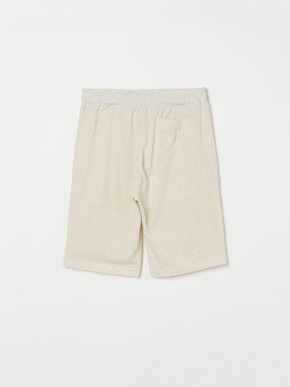 Men's gauze french terry shorts 詳細画像