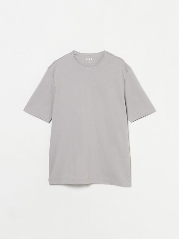 Men's high gauge smooth s/s crew