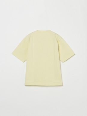 Men's heavy mercerized cotton s/s crew neck 詳細画像