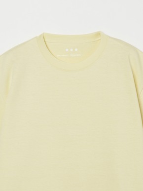 Men's heavy mercerized cotton s/s crew neck 詳細画像