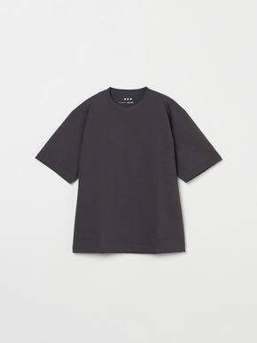 Men's heavy mercerized cotton s/s crew neck 詳細画像