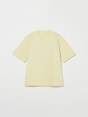 Men's heavy mercerized cotton s/s crew neck 詳細画像