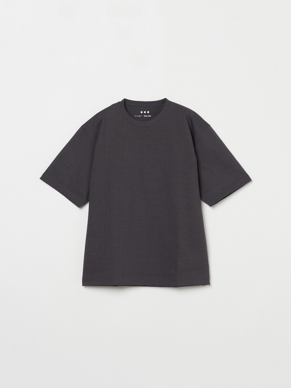 Men's heavy mercerized cotton s/s crew neck